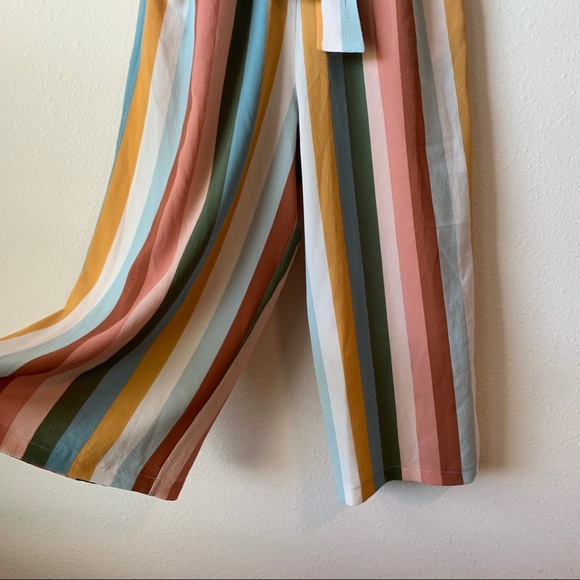 As U Wish Retro Striped Romper NWT - Picture 2 of 6